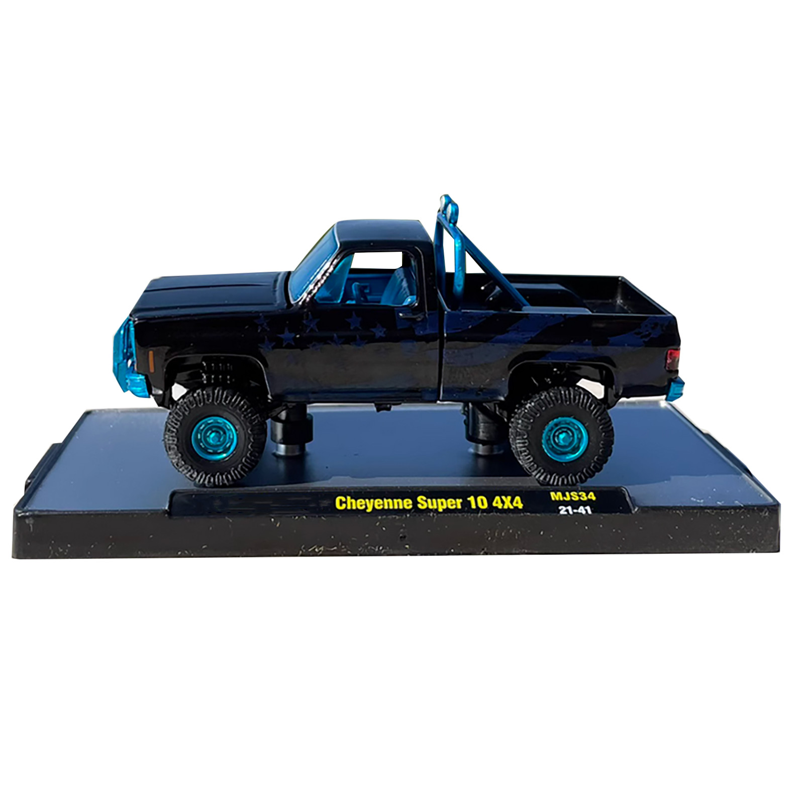 1/64 8cm 1973 For Chevrolet Cheyenne Super 10 4×4 Pickup Alloy Model Car