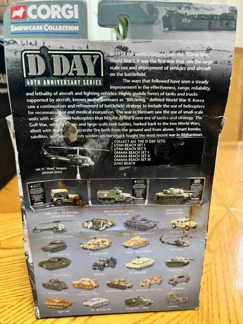 CORGI SHOWCASE COLLECTION D-DAY 60TH ANNIVERSARY SERIES OMAHA BEACH SET #3