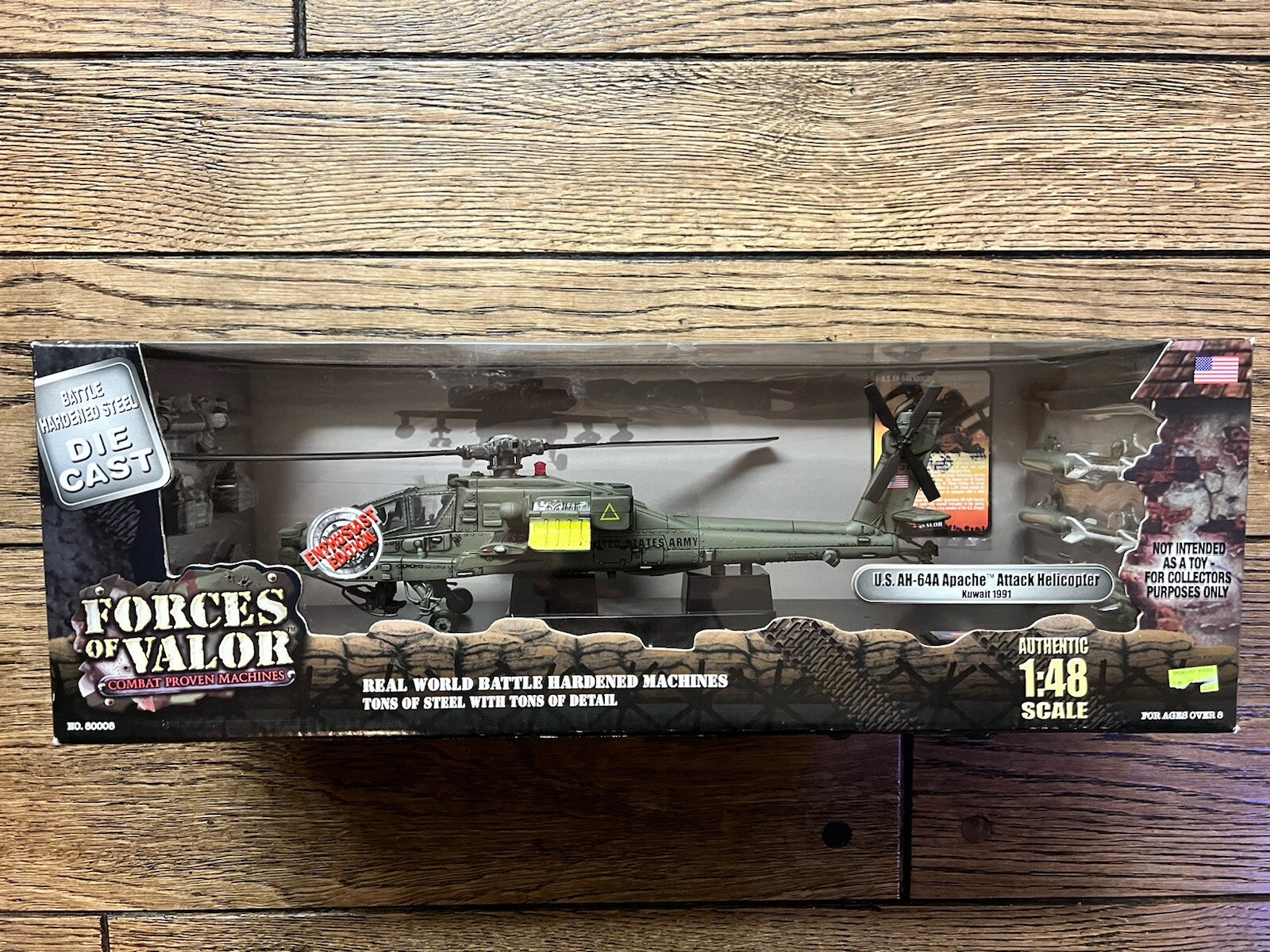 Forces of Valor 1/48 AH-64D Apache Longbow – Iraq 2003 (NIB)