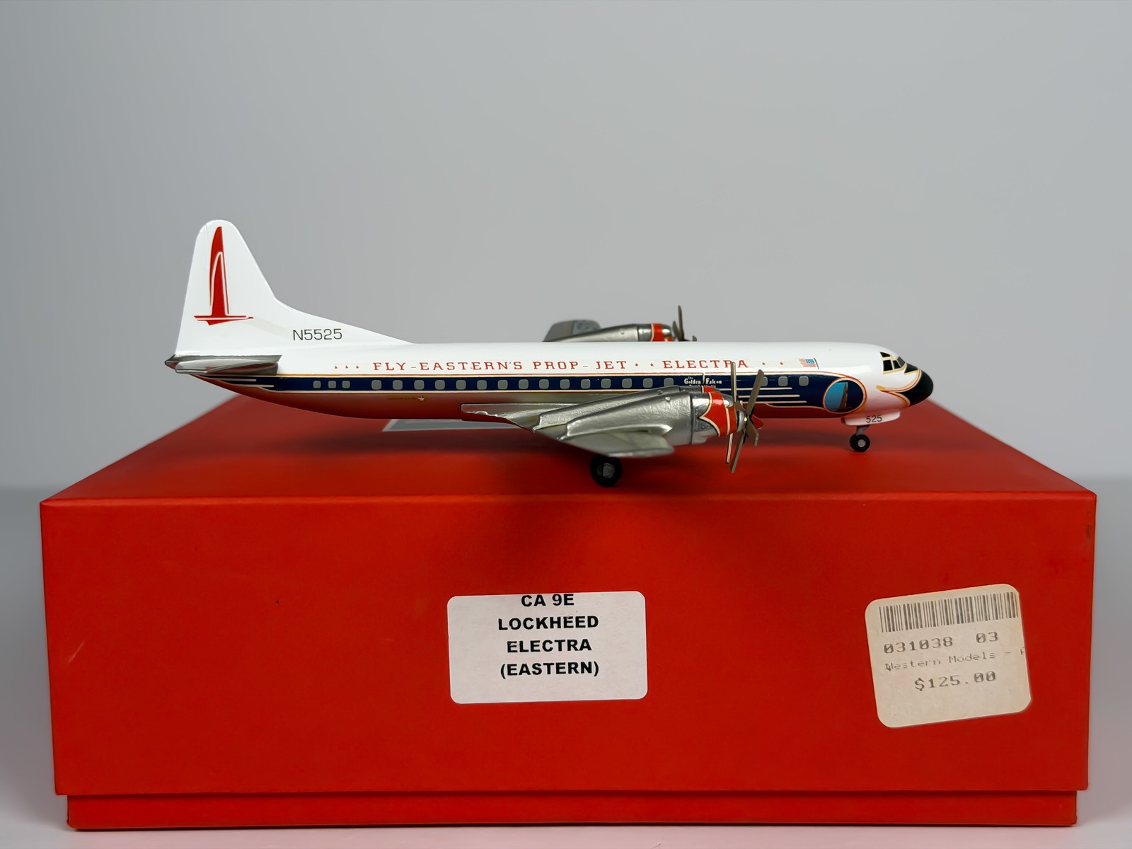 Eastern Air Lines Lockheed L-188 Electra 1:200 Western Models N5525 (CA-9E)