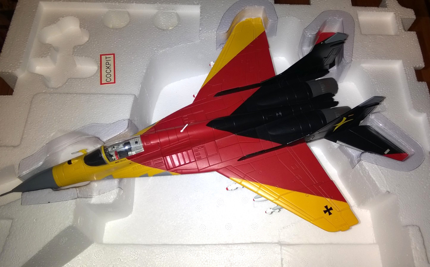 Franklin Mint/Armour Mig-29 Fulcrum A Luftwaffe Steinhoff, Laage 1:48 Scale