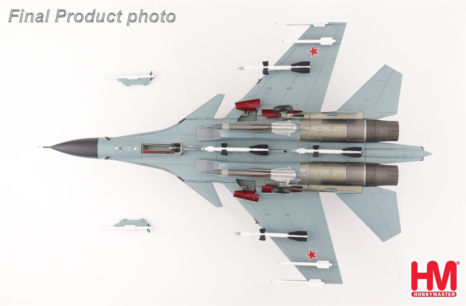 Hobby Master 1/72 Su-30MK Flanker-C Russian AF Blue 02 Moscow Russia HA9504
