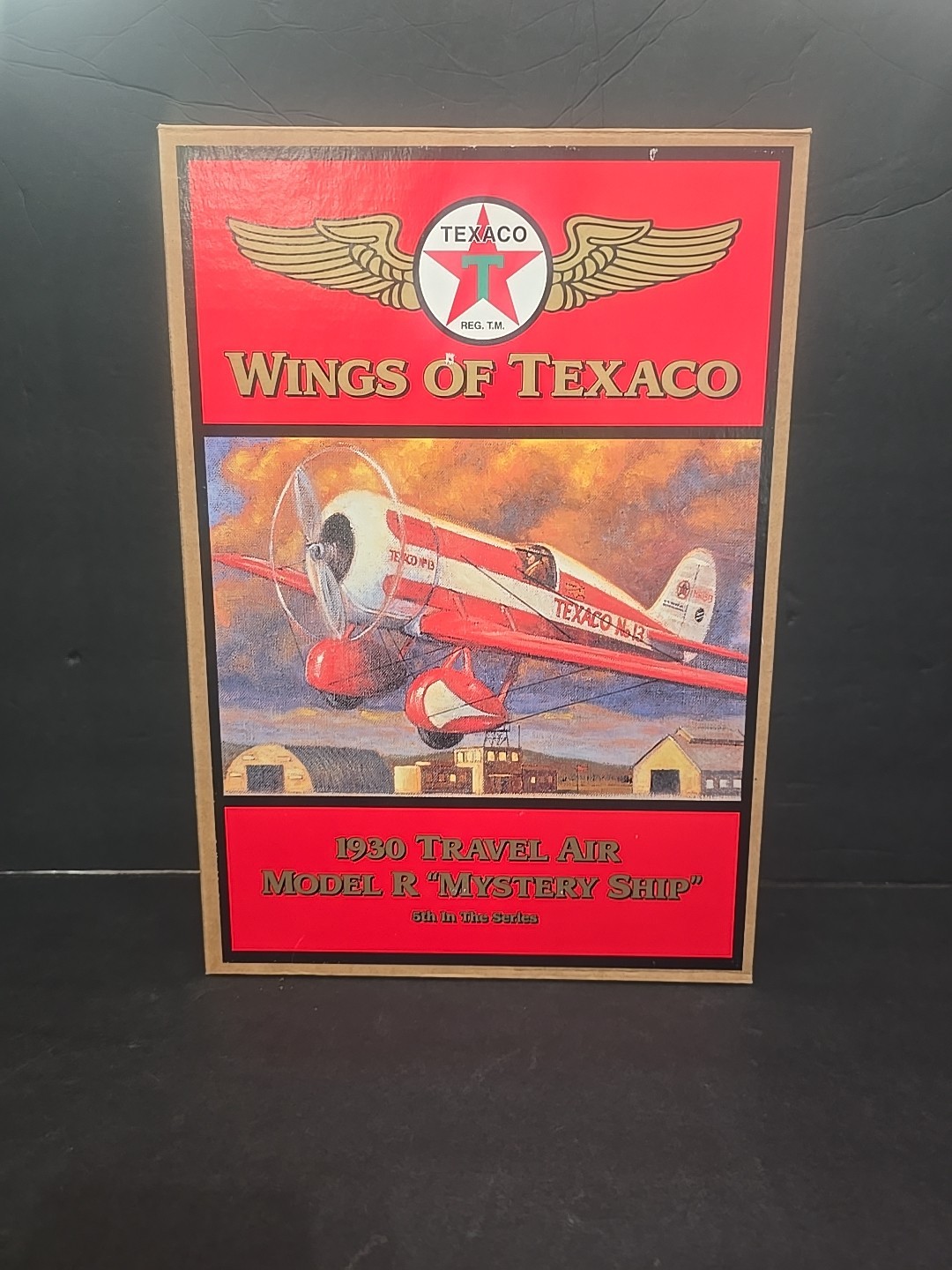 Wings Of Texaco 1930 Travel Air Model R Mystery Ship 5th In The Series Die Cast