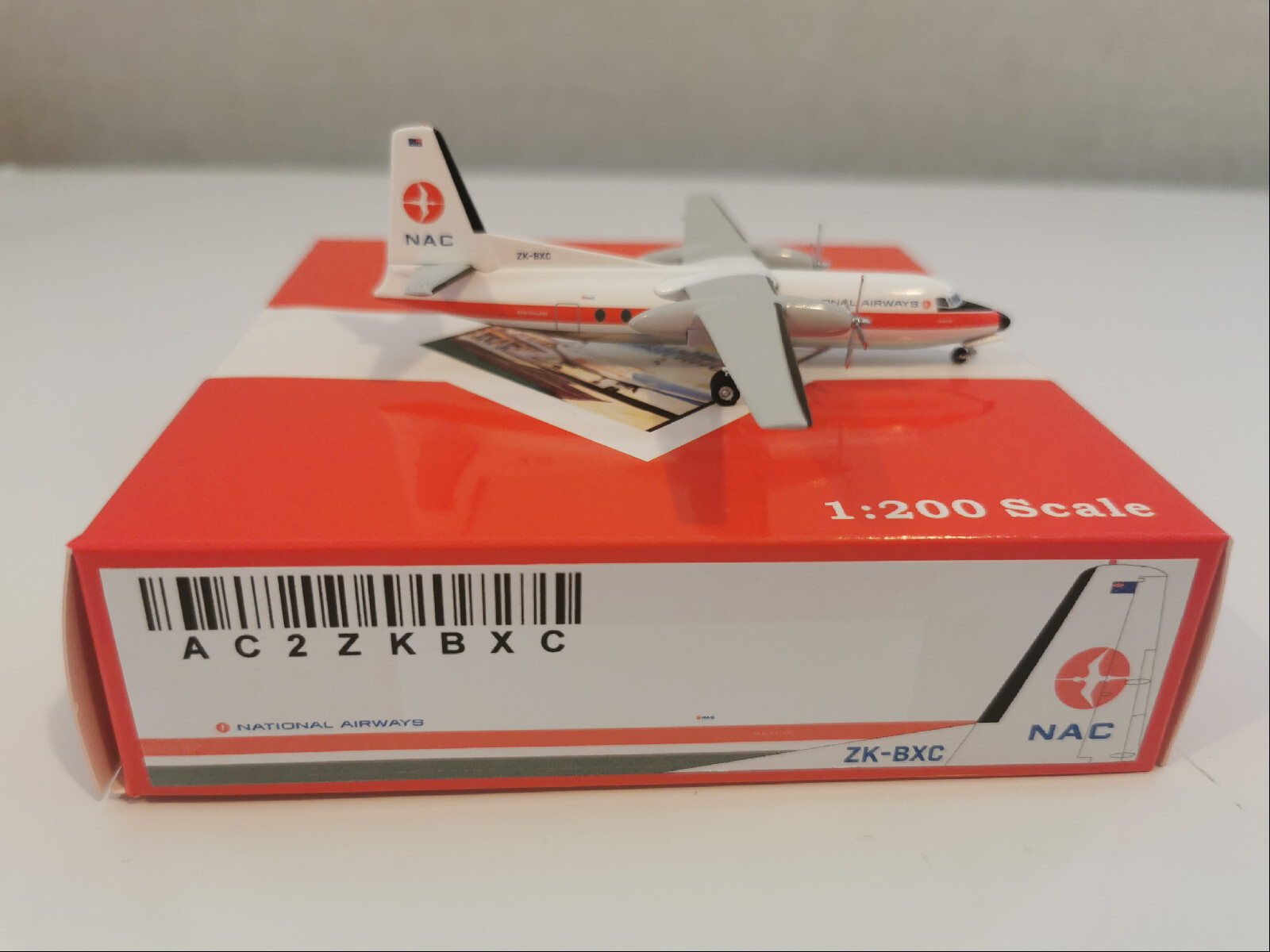 Aeroclassics NAC National Airways Fokker F-27 Friendship 1:200