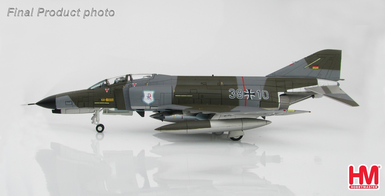 Hobby Master HA1975 McDonnell Douglas F-4F Phantom II 38+10, JG 71 Richthofen, W