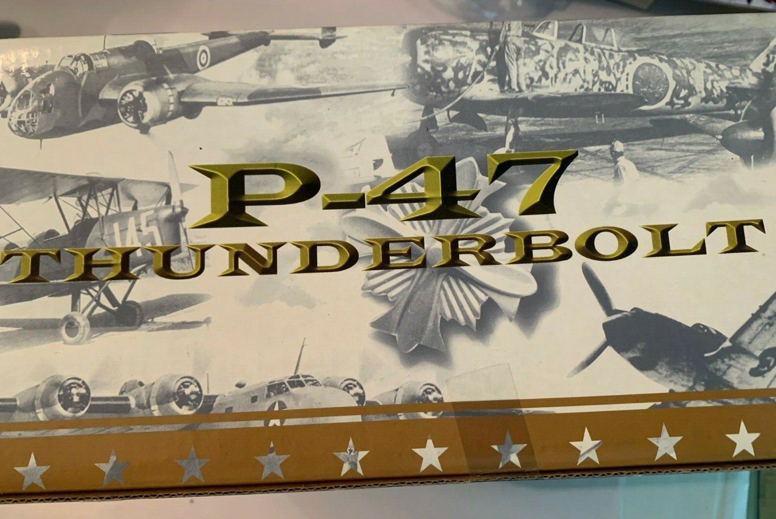 Motor Max P-47 Thunderbolt Airplane Die Cast 1:48 76316