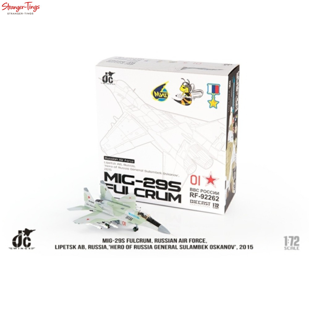 JC Wings 1:72 Mig-29S Fulcrum Russian Air Force, Hero Of Russia General