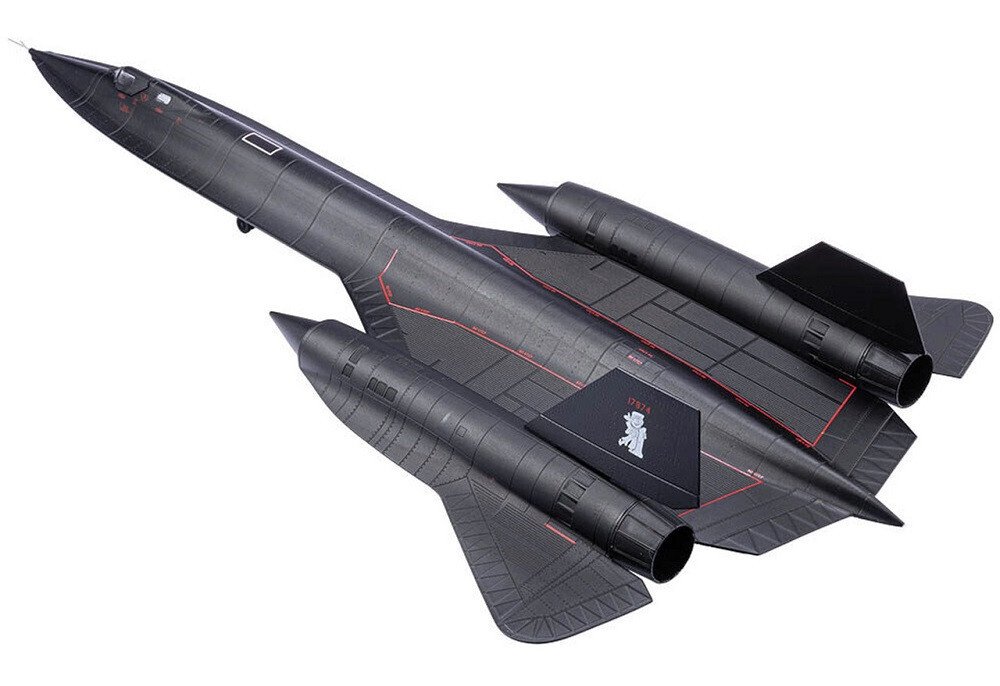 Air Force 1 1:72 USAF Lockheed SR-71A Blackbird Reconnaissance Aircraft AF10088E