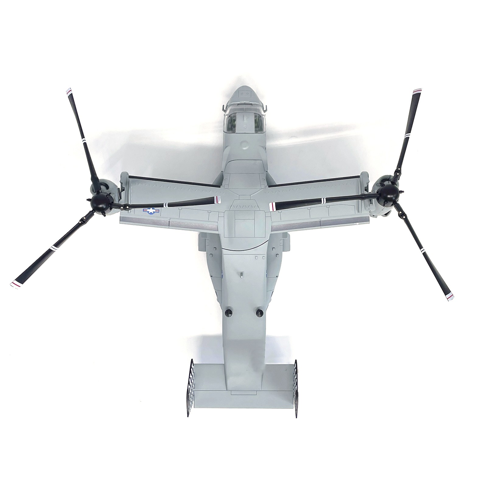 For US Air Force V-22 Osprey Alloy Model 1/72 Scale Helicopter Aircraft 24cm