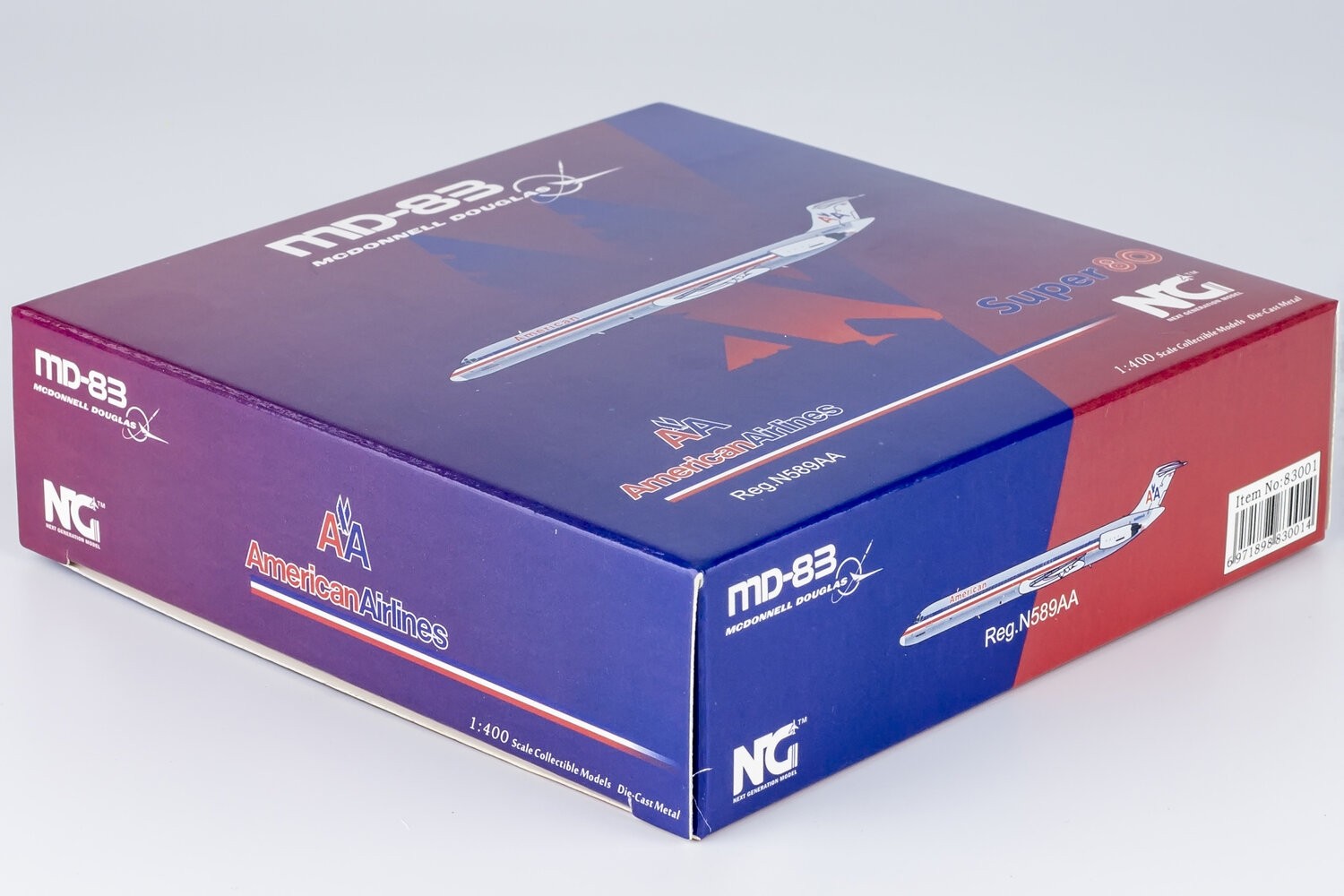 NG Models American Airlines MD-83 N589AA 1:400