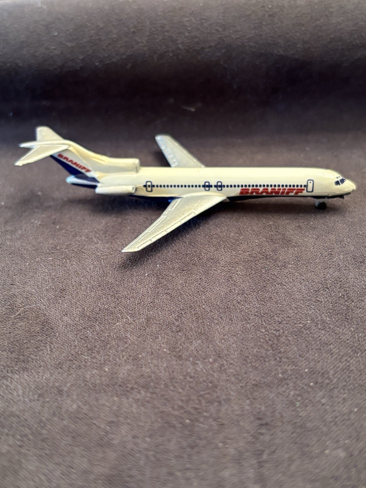 BRANIFF Boeing 727-200 Airplane Model 1:600 – 906/45 With Original Box.
