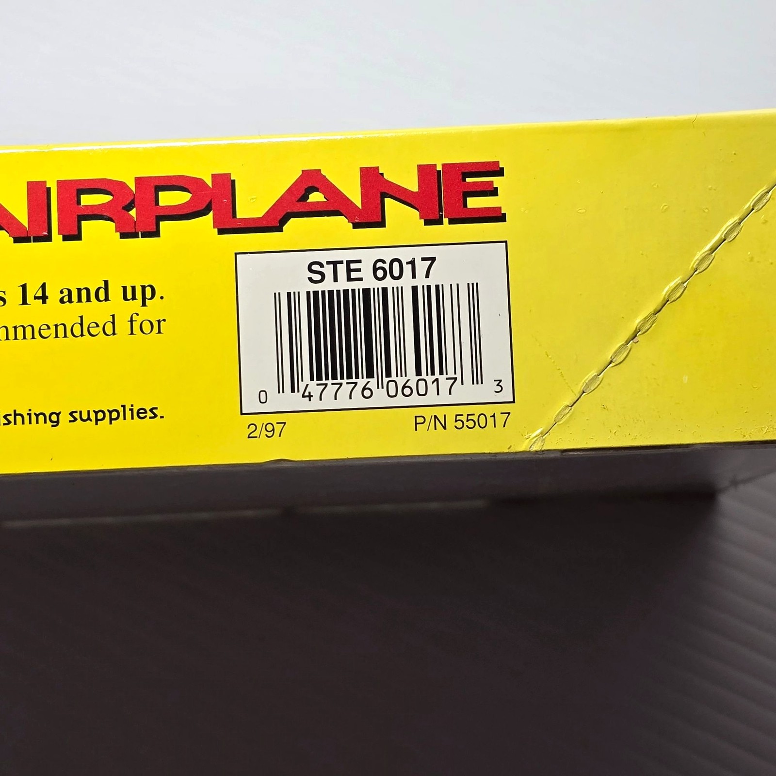 Royal Aircraft S.E. 5a Flying Model Sterling by Estes 1997 Balsa Wood Kit 6017