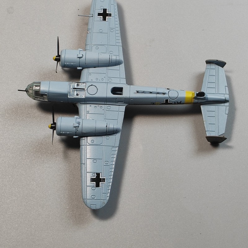1:144 WW2 Luftwaffe Dornier Do 17Z Bomber Model Diecast Military Collection Gift