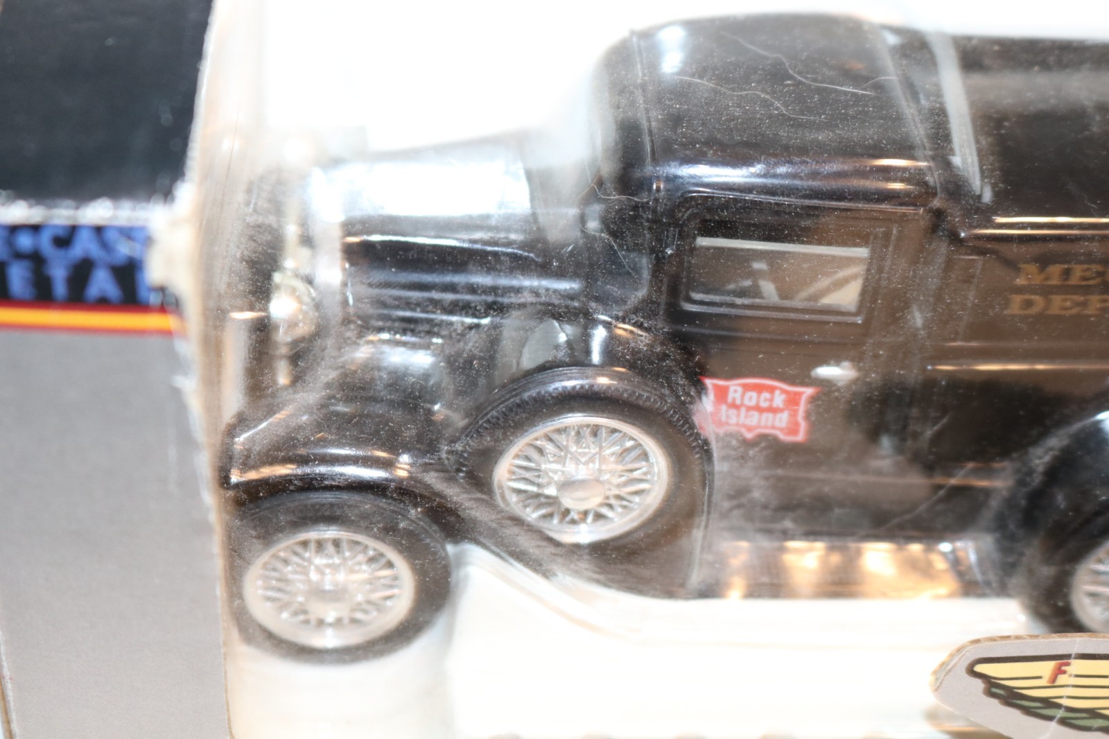 Liberty Classics Ford Model A Railroad Series Rock Island Diecast Bank ~ #1071
