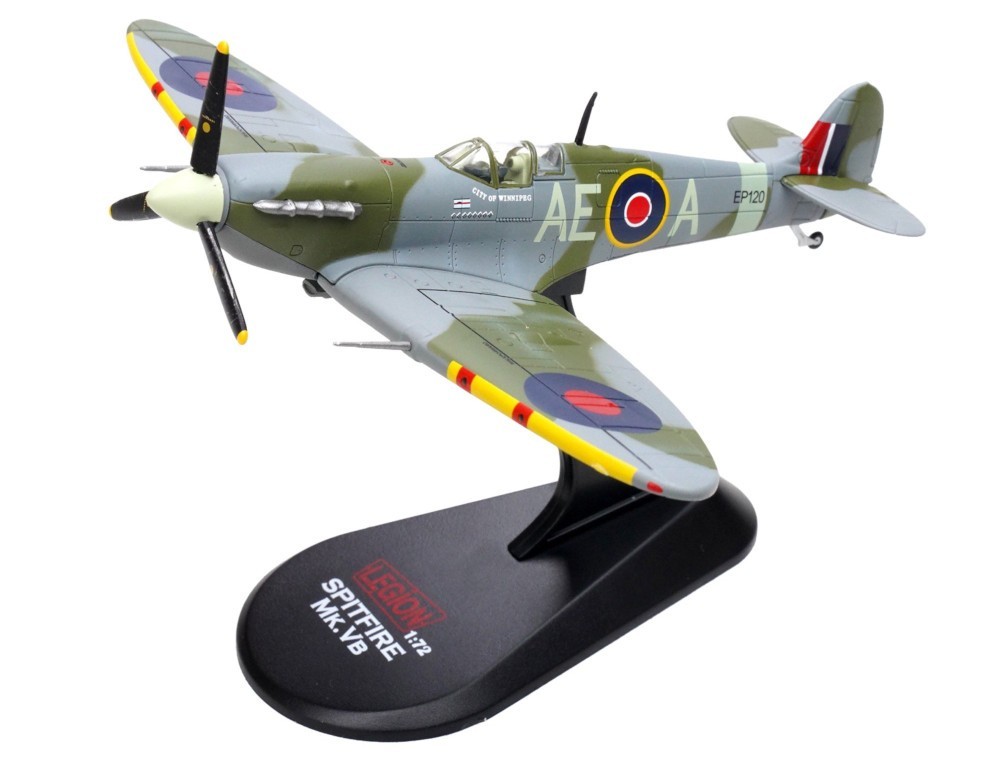 Spitfire Mk.Vb “City of Winnipeg” RCAF, 1943 – 1944 1/72 Scale Diecast Model
