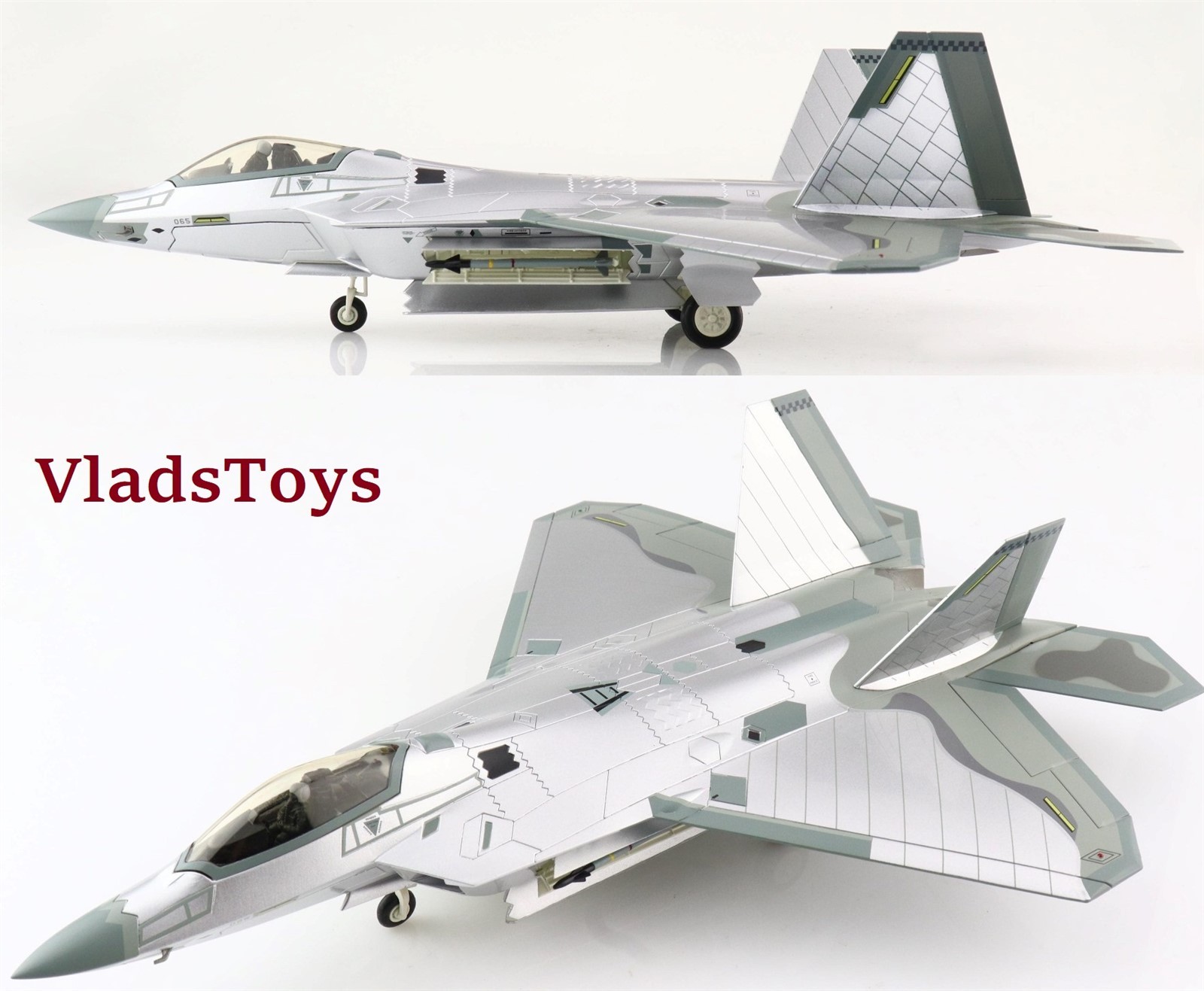 Hobby Master 1/72 F-22A Raptor 422nd TES Nellis AFB Mirror Paint Finish HA2823