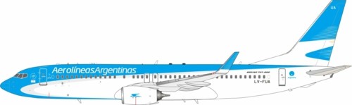 1/200 AEROLINEAS ARGENTINAS BOEING 737-800 LV-FUA WITH STAND IFEAVFUA