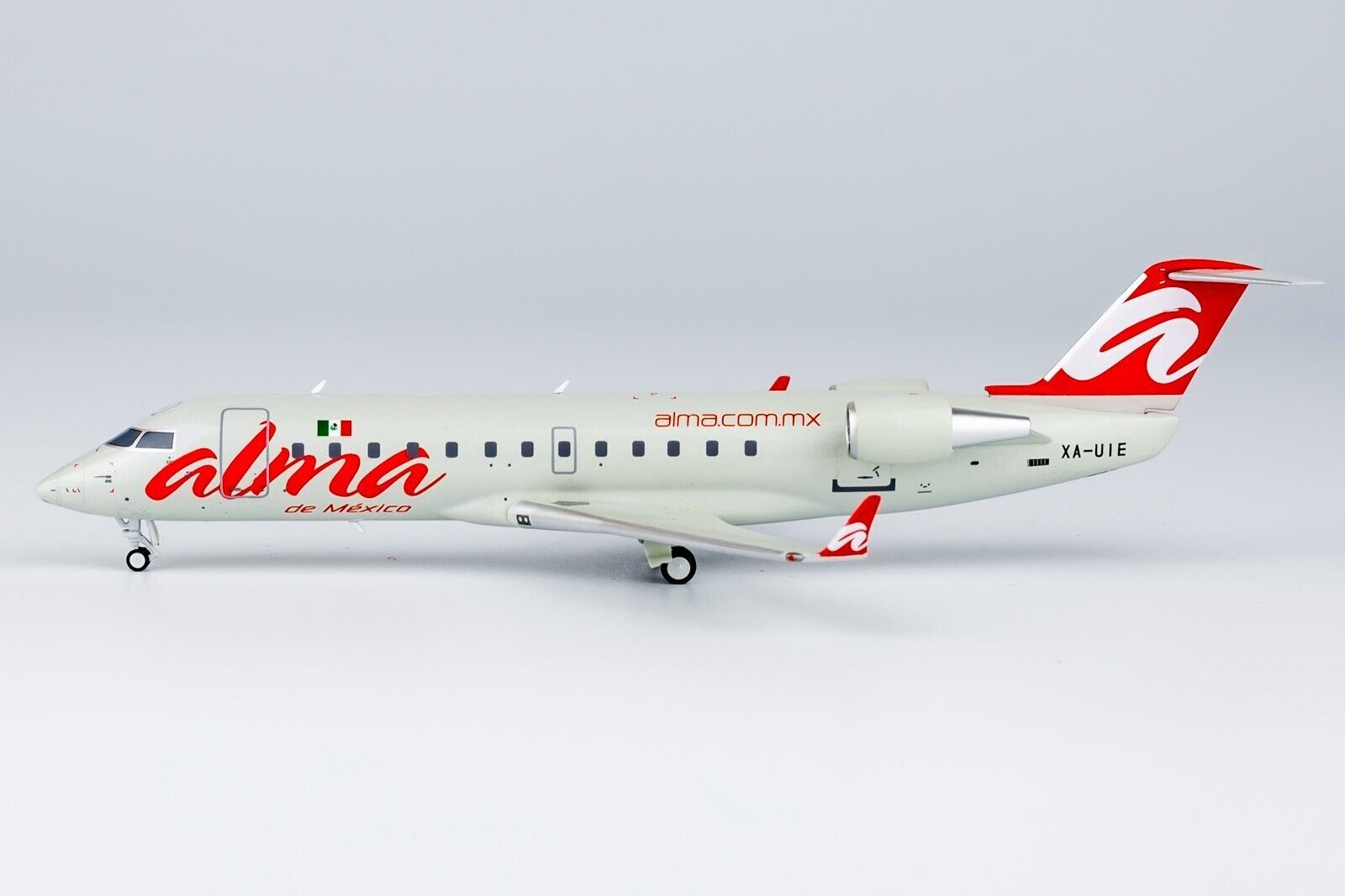 1:200 NG Model ALMA de México Bombardier CRJ200ER Airplane Diecast Plane Model
