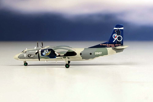A2028 AviaBoss An-26 Curl 1/200 Model Czech Air Force