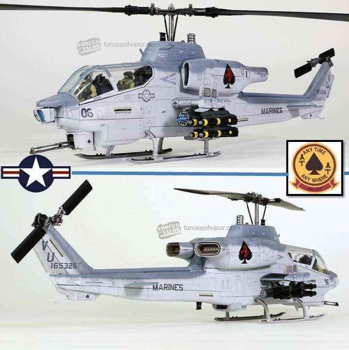 Forces of Valor 820004A-1, 1/48, Bell AH-1W SuperCobra USMC HMLA-267 Stingers
