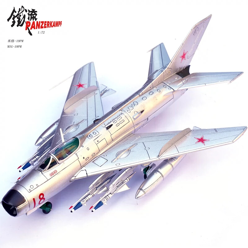 PANZERKAMPF 1/72 Soviet Mikoyan supersonic MIG-19PM Aircraft Model- Finished