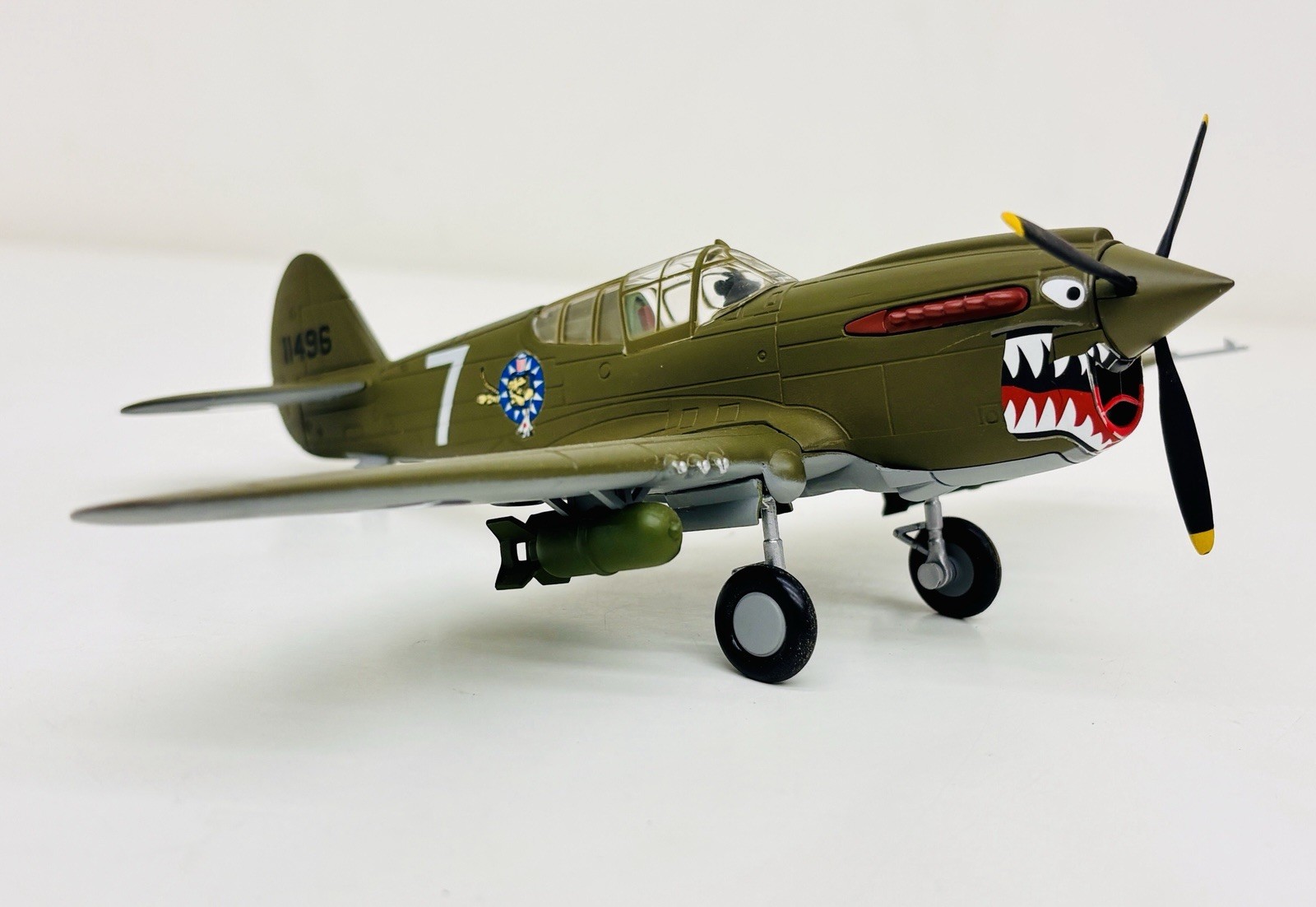 Franklin Mint 1:48 P-40E Warhawk Flying Tigers B11B619 98220