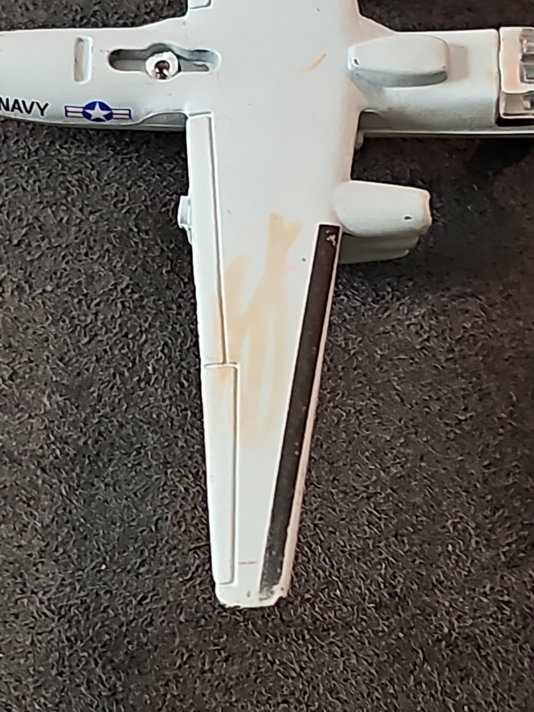 Maisto E-2c Hawkeye Miniature Scale Model Die Cast Airplane Damaged Incomplete