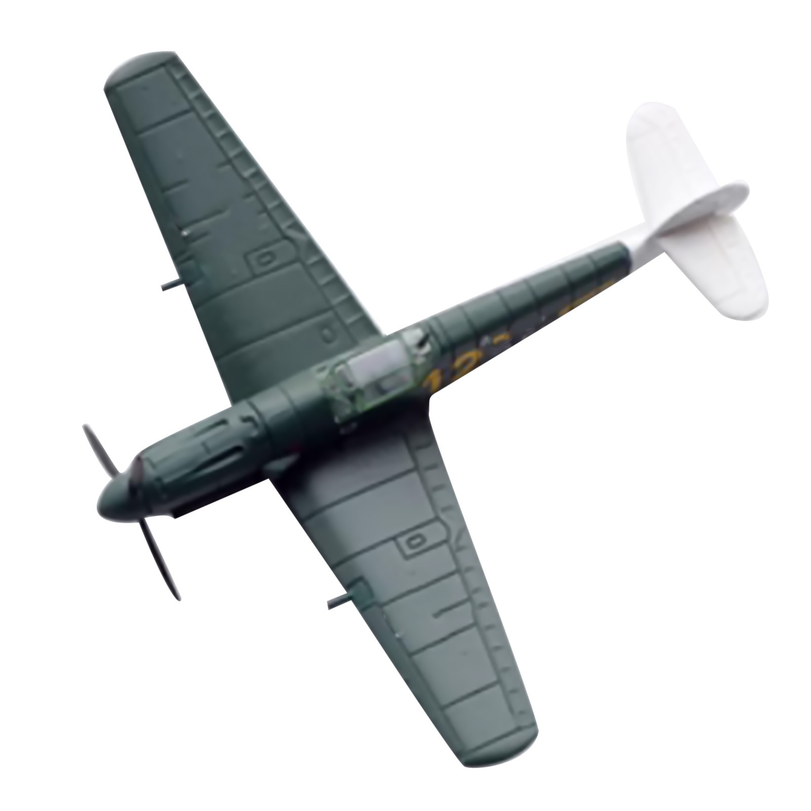 1:100 Scale Germany Messerschmitt BF109E Fighter Aircraft Alloy Model For Kid