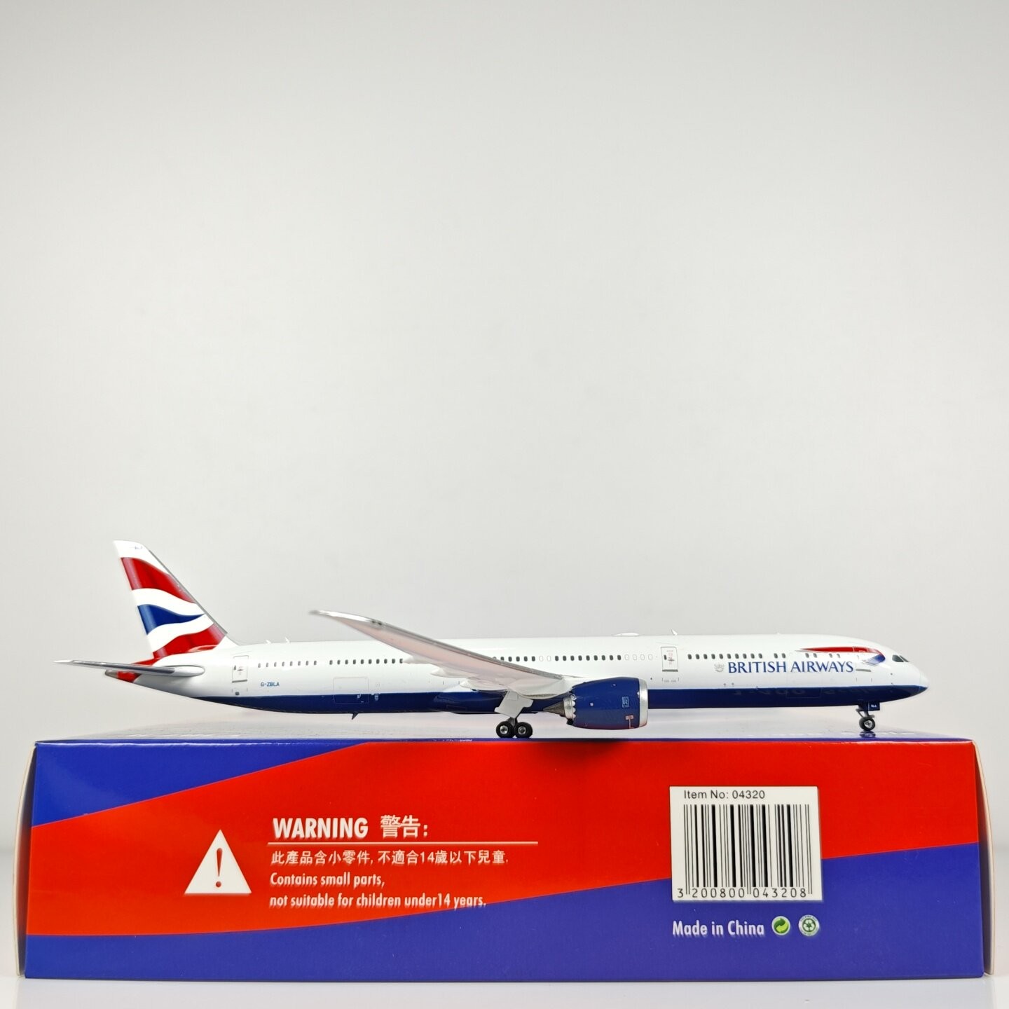 Phoenix 1:400 British Airways B787-10 G-ZBLA Alloy Diecast Aircraft Model