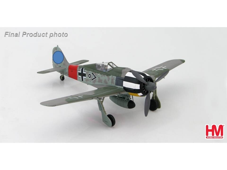 Hobby Master 1/72 HA7418 Focke-Wulf Fw 190A Luftwaffe I./JG 1, Wilhelm Krebs