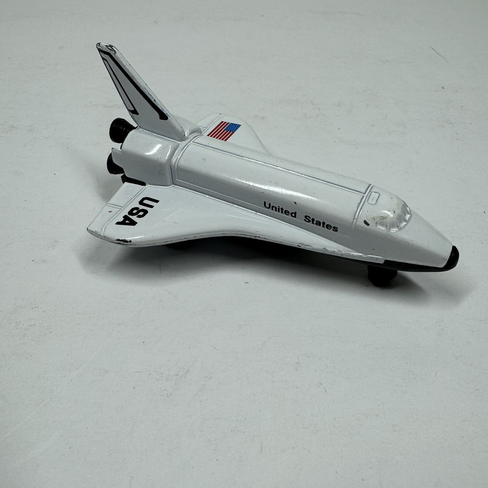 United States Space Shuttle Pull Back Friction Diecast Toy NASA
