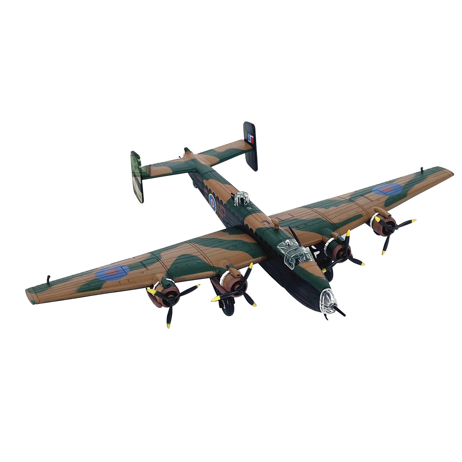 16cm Diecast 1/144 WWII For Handley Page Halifax B.Mk III Bombe Model Souvenir