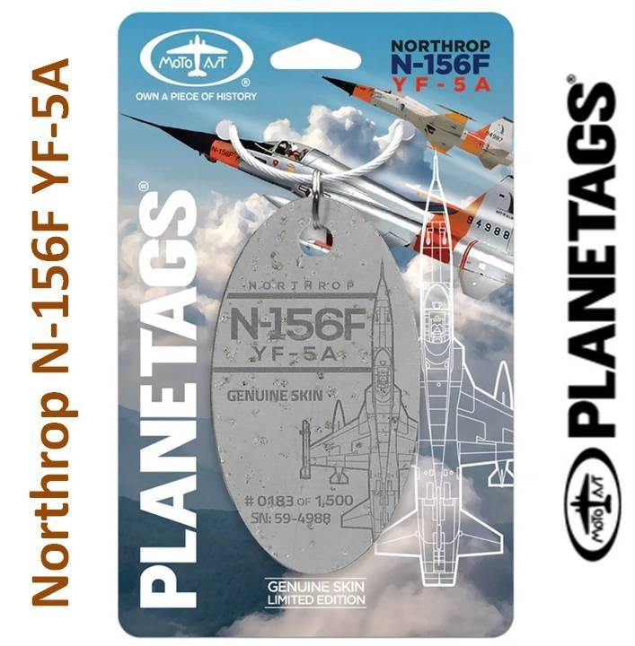 MotoArt Planetag Real aircraft skin Northrop N-156F YF-5A prototype , interior