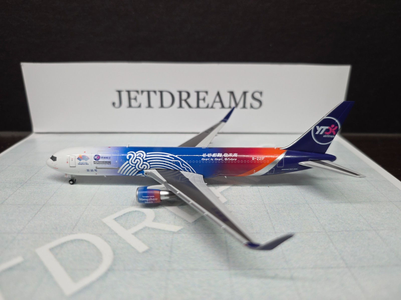 1/400 YTO EXPRESS BOEING B767-300ERFWL 20’S ASIAN GAMES COLORS B-221F JC WINGS