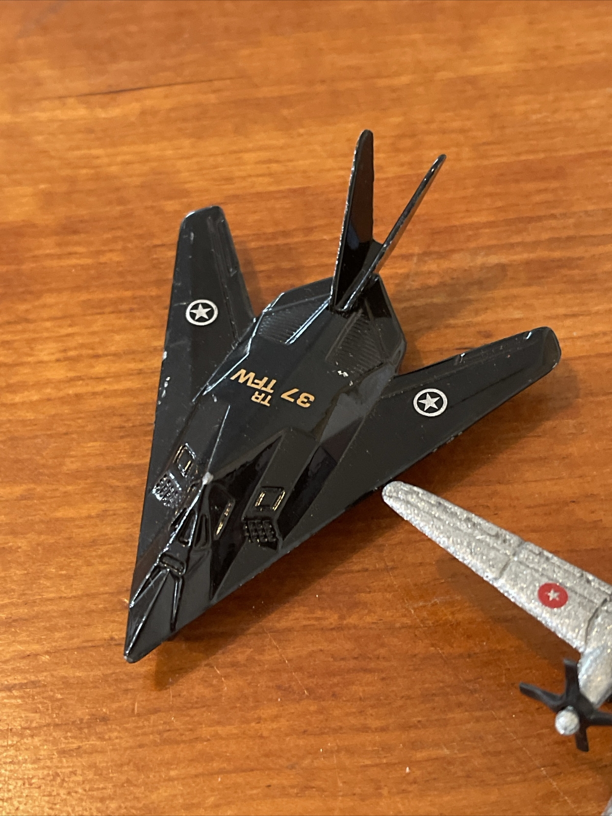 Air Force Jets Diecast Metal Plastic Airplanes Nighthawk & Radar 3” Lot Of 2