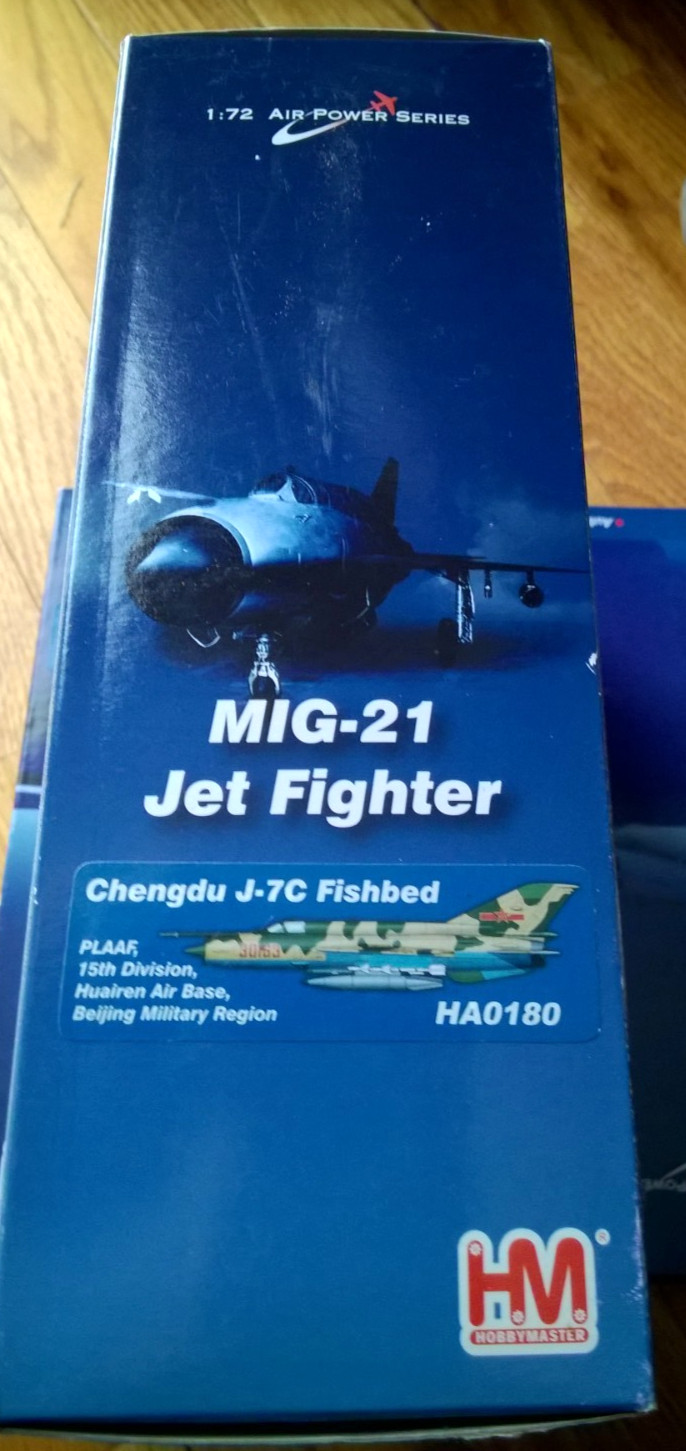 Hobby Master Chengdu J-7C Fishbed Fighter PLAAF HA 0180 1:72 Scale