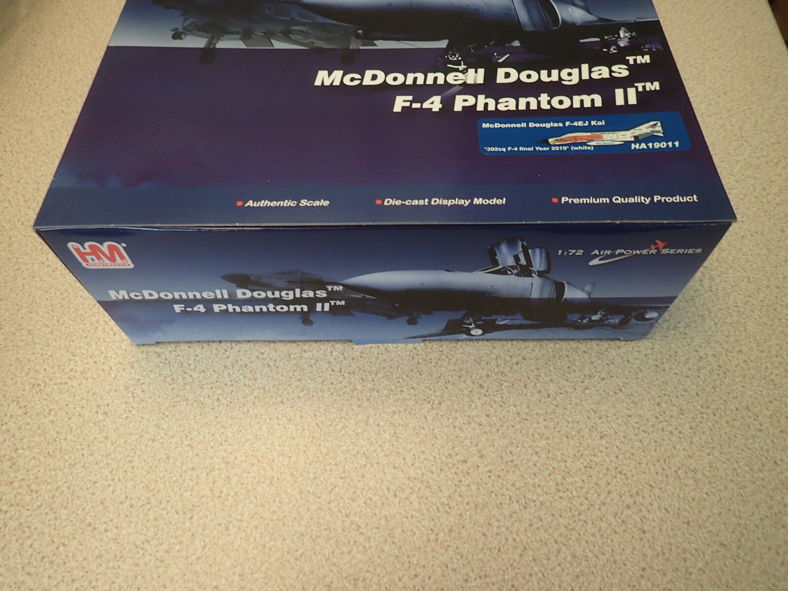 Hobbymaster HA19011 1:72 McDon Douglas F-4EJ Kai 302 Sq F-4 Final Year Sealed