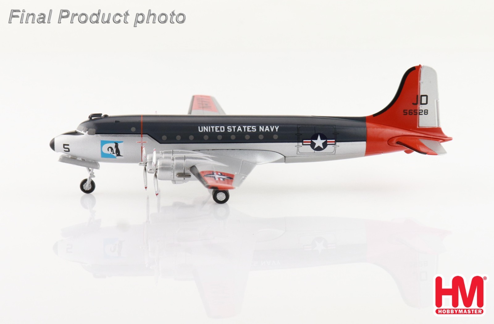 Hobby Master 1/200 HL2026 R5D Skymaster USN VX6 Antarctica Operation Deep Freeze