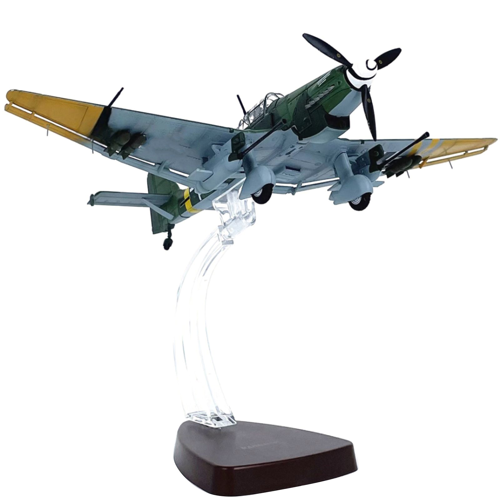 1/72 Scale Diecast Alloy German Stuka JU-87G2 Attack Plane Model Souvenir