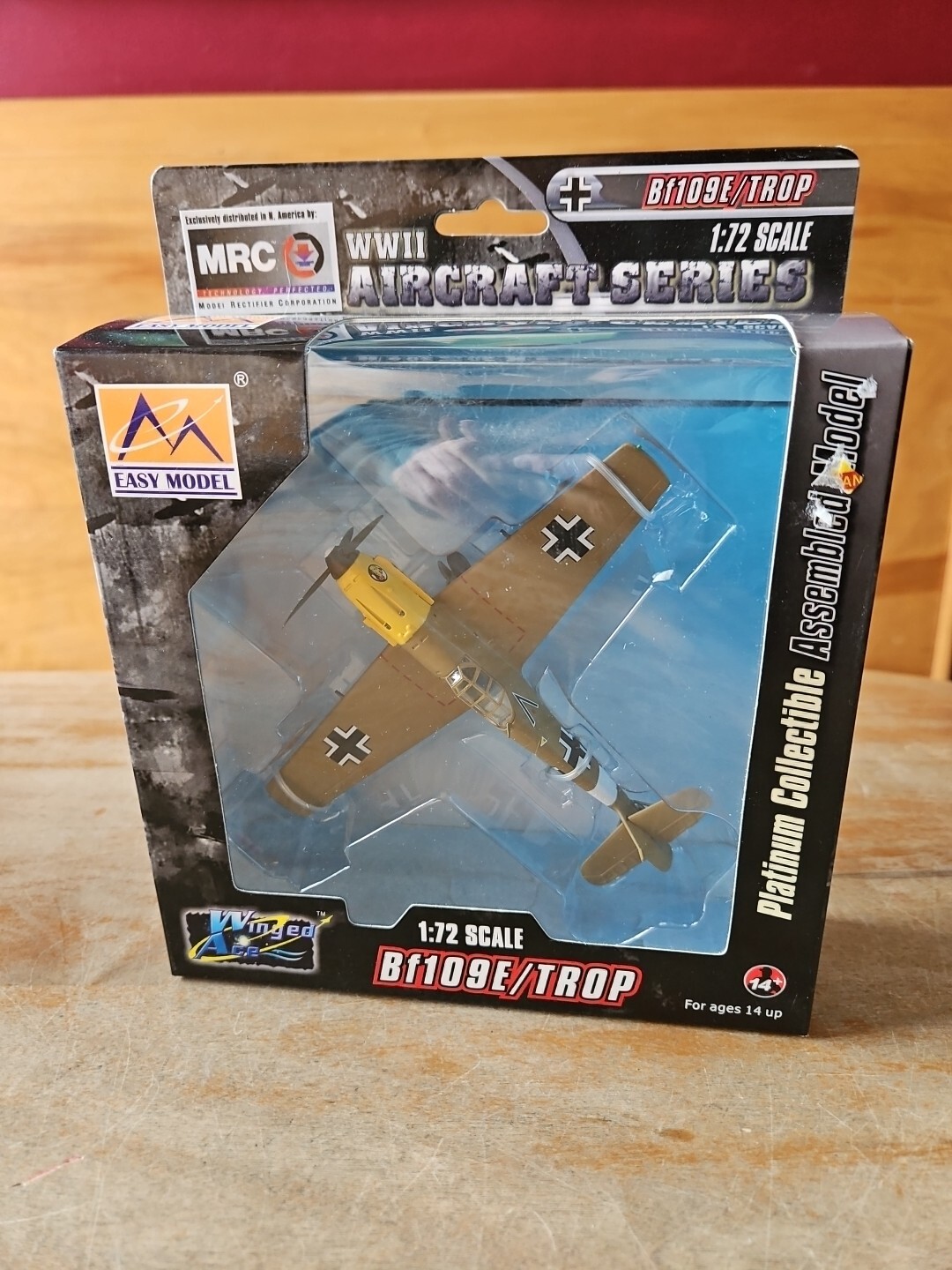 MRC Easy Models 37280 1:72 1./JG 27 Messerschmitt Bf 109E Aircraft NEW IN BOX