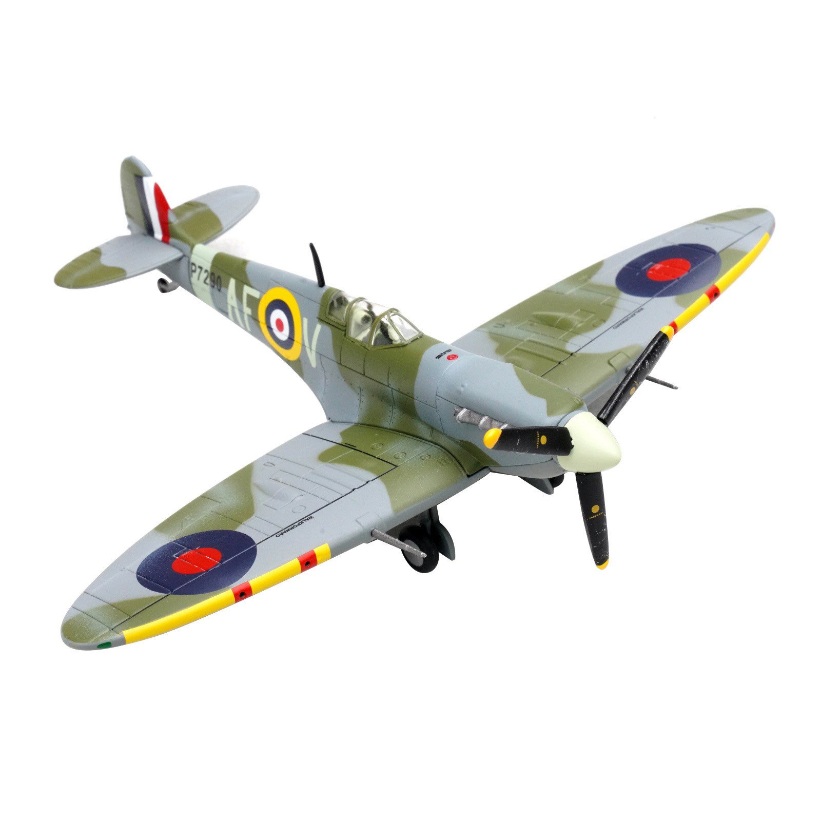 Spitfire Mk Vb Fighter 13cm Diecast Metal Model 1/72 Scale Aviation Collectible