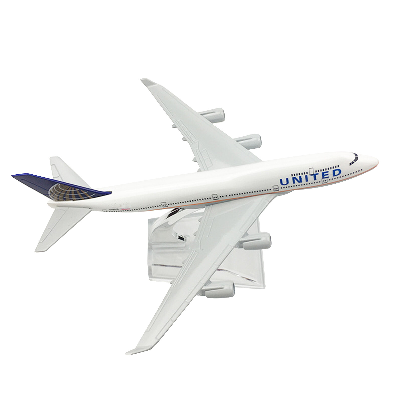 1:400 16cm United Airlines B747 Model Plane Alloy Simulation Airliner Ornament s