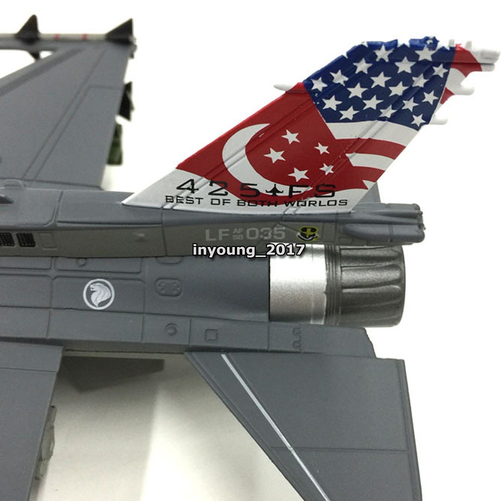 1/72 F-16D Block 50/52 Fighter Airplane Model Diecast Metal Military Plane Model