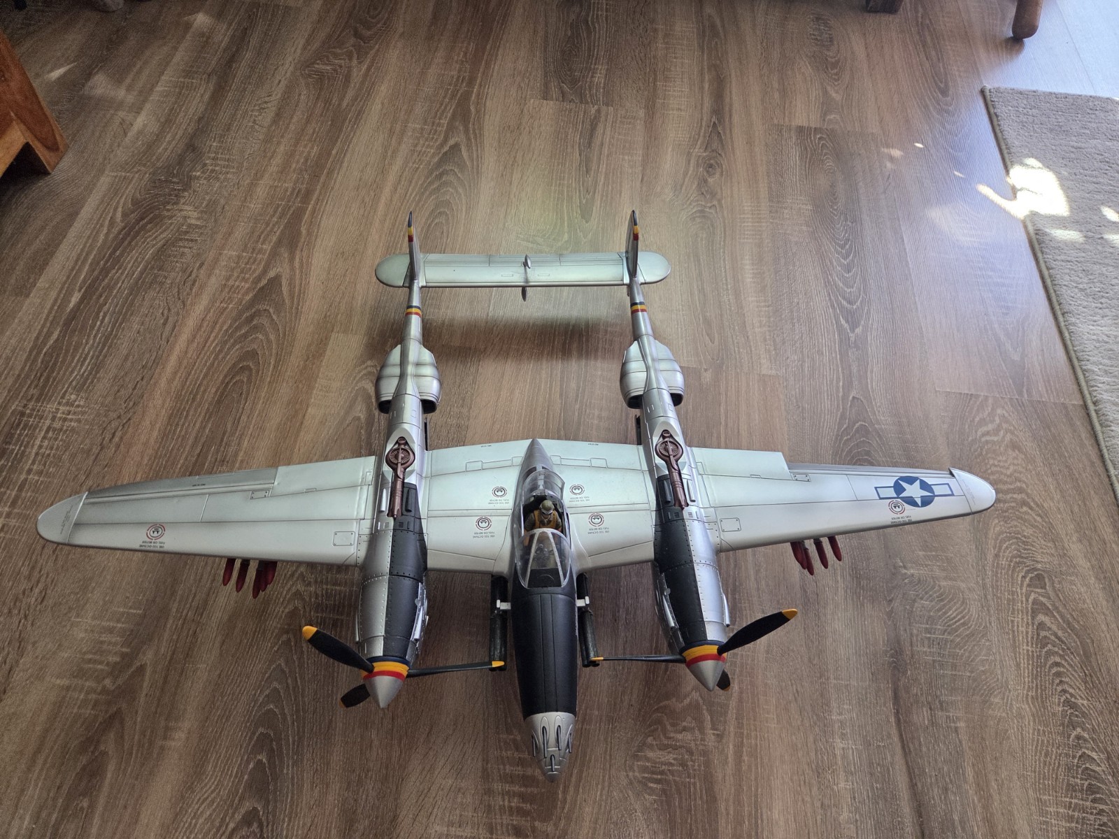P-38J Lightning Putt Putt Maru 21st century toys 1/18 scale