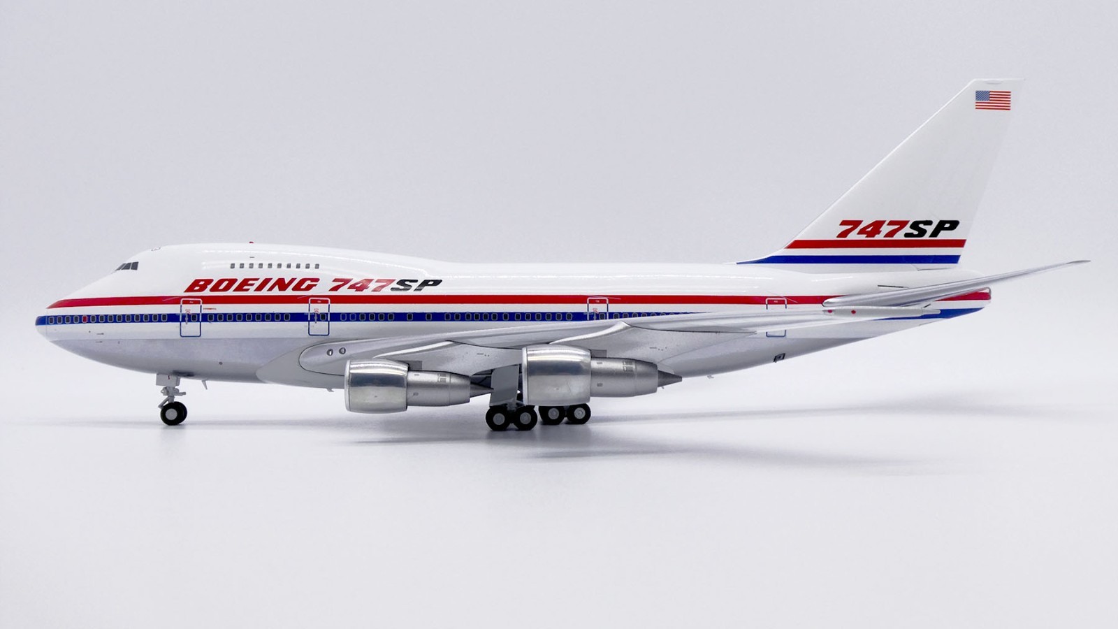 House Color Boeing 747SP N747SP JC Wings LH2458 Scale 1:200