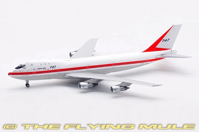 SQ Wings 1:200 747-100 Boeing City of Everett