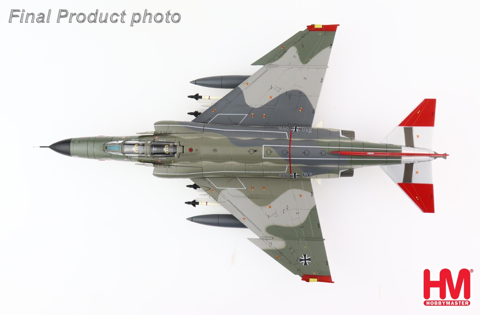 Hobby Master 1:72 HA19042 F-4F Phantom II “Norm 81” 38+56, JG 71 “Richthofen”