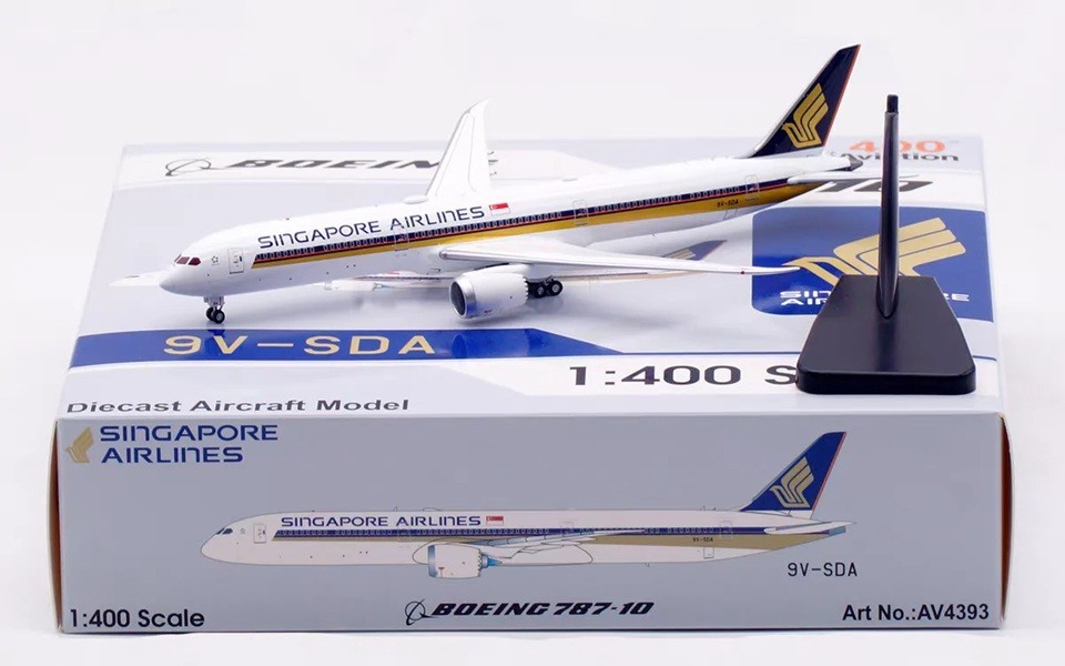 Singapore Airlines / Boeing 787-10 Dreamliner / 9V-SDA / AV4393 / 1:400