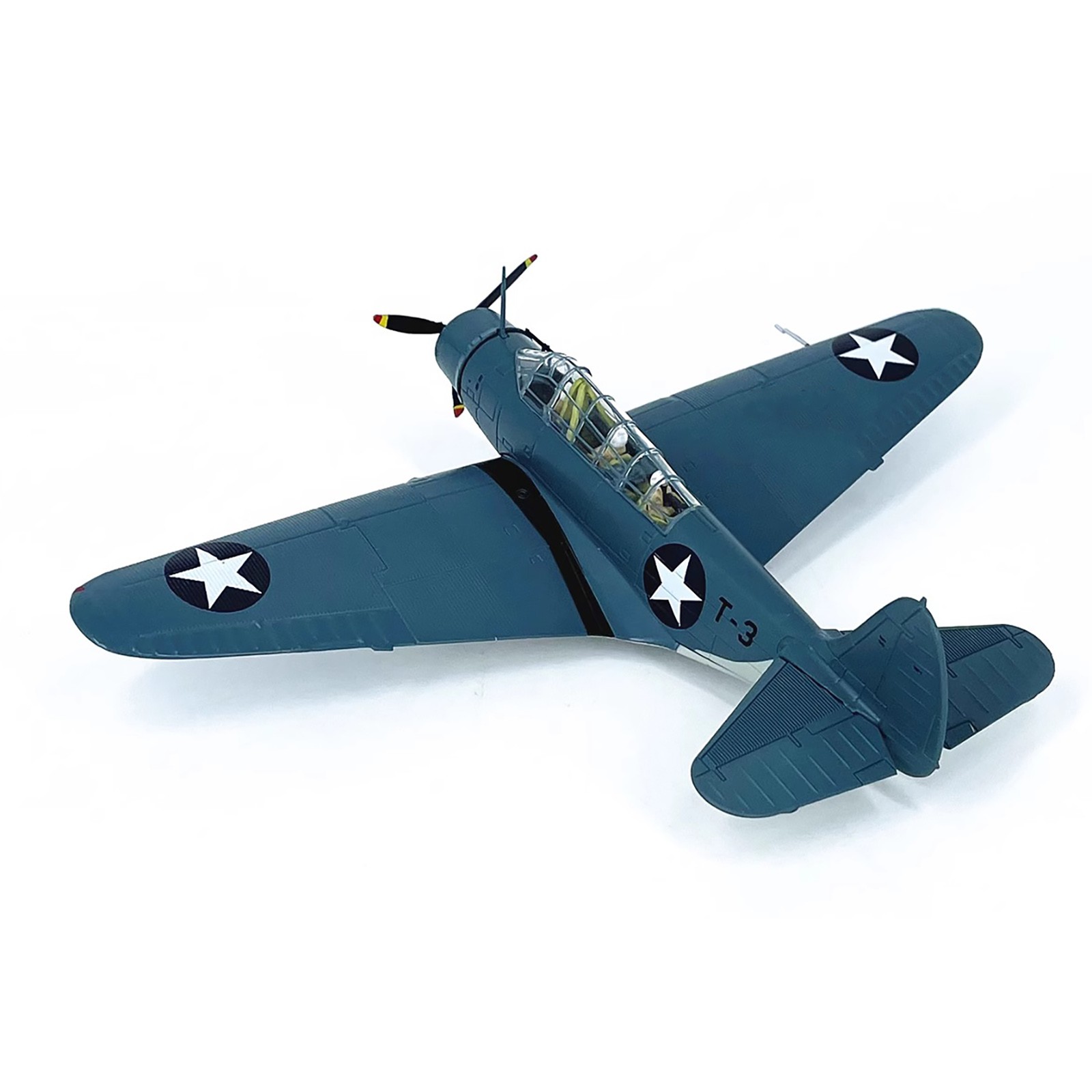 1/72 Scale Diecast Alloy WWII TBD Devastator Bomber Simulation Model