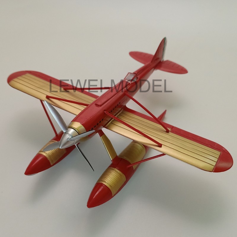 1:72 Macchi MC.72 Racing Seaplane Aircraft Model Diecast Military Collection WW1